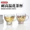 Taza de Agua Universal Multifuncional Fría y Caliente de Vidrio con Asa para el Hogar Taza de Té de Flores Resistente a Altas Temperaturas Comercial Taza para Bebidas Leche