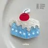Presilhas de Cabelo Acrílicas Fofas e Adoráveis para Crianças, Presilhas Bico de Pato, Presilhas Laterais Doces para Franja de Meninas, Acessórios de Cabelo de Desenho Animado