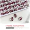 Decoraciones K9 Premium para Uñas con Pedrería, Forma de Huevo de Paloma Fina Blanco Transparente, Lujo Ligero, Sin Base, Accesorios de Bolas de Pedrería para Uñas, Producto Terminado