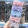 Nuevo Scrunchie de Encaje con Mariposas de Azúcar y Brillo Macaron Dulce para Coletas de Niñas Venta al por Mayor