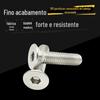 DIN7991 Parafuso de soquete sextavado de copo plano KM Parafuso de soquete sextavado de cabeça escareada Parafuso de aço inoxidável de cabeça plana 201