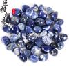 Piedra de Raya Azul Natural Decoración de Piedra Rodada Sodalita Decoración Chakra Yoga Expansión Piedra Fragante Transfronterizo Ciencia Popular para Niños Mina Amoy