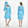 Pijama de lã coral Tianma camisola dos desenhos animados flanela unicórnio roupão pijama desgaste doméstico Comércio exterior AliExpress