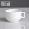 Taza de Café y Platillo Estilo Europeo Xyt Creativa Simple Hotel Restaurante Blanco Puro Oro Taza de Té con Leche Taza de Café de Cerámica