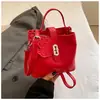 Nuevo bolso de mano de comercio exterior transfronterizo para mujer, bolso tipo cubo moderno y elegante, bolso de hombro y cruzado de nicho de alta gama, moderno