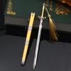Llavero colgante de metal de 22 cm con diseño de espadachín de corazón de Xie Lian