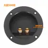 Caja de Terminales para Múltiples Altavoces Agujero de 76 mm Borne Terminal DIY Altavoz con Placa Terminal para Cable de Altavoz Caja Redonda Grande para Cables