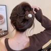 Horquilla de Flor de Hilo Trenzado Otoño e Invierno para Mujer 2026 Nuevo Estilo Pinza para el Cabello de Gama Alta para la Parte Posterior de la Cabeza Accesorio para el Cabello