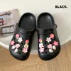 Buquê de Puff Adequado para Acessórios de Tamancos Cross Flores para Sapato Fivela DIY Estéreo de Alto Padrão Acessórios de Decoração de Sapato