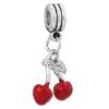 Pulsera Pandora accesorios de joyería femenina DIY corazón de cristal con forma de corona colgante de cuentas regalo del Día de San Valentín