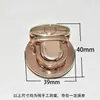 Suministro Especial Transfronterizo de Herrajes para Equipaje Pestillo Metálico Bolsa Cerradura de Pico de Pato Accesorios para Bolsas Tejidas a Mano DIY