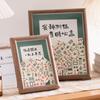 Marco de fotos Mahjong al por mayor, decoración creativa de la suerte, cuerpo de pavo real, bricolaje, hecho a mano, regalo de cumpleaños de mamá de la suerte, personalización