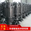 Forma estrutural da bomba submersível de esgoto tipo WQ sem bloqueio do fabricante original de bombas submersíveis de esgoto sem bloqueio