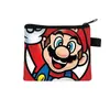 Nuevo Monedero de Mario, Porta Tarjetas y Llaves Mini de Alta Gama para Niños, Bolso Pequeño con Cremallera de Estilo Corto para Estudiantes de Gran Capacidad