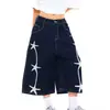 Pantalones Vaqueros Cortos con Bordado de Estrella Estilo Americano para Mujer, Shorts Sueltos Adelgazantes de Verano, Modelo Nuevo Tendencia 2026