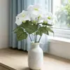 Amazon Cross-border Simulação Eucalipto Glória da Manhã Flores Artificiais Falsas Decoração de Arranjo de Flores para Casa Pátio Externo Jardim