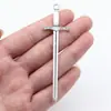 85X24Mm 4.7g Colgante de Joyería Multicolor Hecho a Mano DIY Colgante de Espada Larga