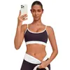 Sujetador de yoga con bloques de color transfronterizo, de alta gama, espalda en U, adecuado para deportes, correr, fitness y yoga 6211