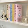 Livro Falso Dobrável Inglês Simples Ins Estilo Creme Bonito Rosa Criativo Ornamentos de Mesa Livro de Decoração Suave Livro de Simulação
