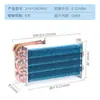 Evaporador Freezer de Placa de Refrigeração Geladeira Câmara Fria Vitrine Freezer Condensador Resfriado a Ar com Tubo e Aleta