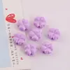 Cuentas sueltas de trébol de cuatro hojas facetadas perforadas de 13 mm en colores de caramelo para bisutería DIY, cuentas de la suerte, accesorios para pulseras