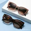 Nuevas Gafas de Sol Cuadradas Retro para Mujer, Gafas de Sol de Estilo Europeo y Americano de Moda, Anti-UV, Estilo Callejero de Moda, Gafas de Protección Solar