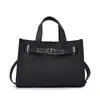 Bolso de Mujer de Piel Genuina 2026 Modelo Nuevo Piel de Vaca de Primera Capa Bolso Estilo Kelly Bolso de Mano Versátil de Moda Bolso Cruzado de Gama Alta