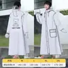 Capa de Chuva para Mulheres e Homens, Estilo Longo, Prova de Tempestade para Corpo Inteiro, Poncho de Chuva Adulto de Peça Única, Especificamente para Patinetes Elétricos