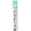 Nova Régua do Snoopy 15cm Régua Transparente Infantil Criativa Fofa Régua de Medição Ondulada Pequeno Presente com Ponta de Borracha Macia