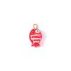 Océano Lindo Vidrio Pintado a Mano Colgante de Pez DIY Hecho a Mano Material para Abalorios Pulsera Collar Joyería Accesorios de Cuentas Sueltas