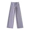 Calça Casual de Fleece com Forro Retro Americano, Cintura Alta, Perna Reta para Mulheres, Versátil para Outono e Inverno, Solta, Emagrecimento, Perna Larga, Calça de Moletom Esportiva