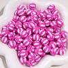 Contas Acrílicas Bicolores Melancia 12mm Redondas Feitas à Mão DIY Miçangas Corrente de Celular Pingente Pulseira Contas Soltas Acessórios