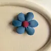 Acessórios de Flor em Série de Cores Morandi, Flores de Algodão Fofas Recheadas com Veludo, Acessórios de Cabeça Feitos à Mão, Broches para Roupas DIY e Enfeites