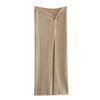 Moda 20 novos conjuntos femininos 4 peças saia dividida metalizada gola halter comércio exterior tricô 27023LS8