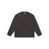 Camiseta de Manga Larga Yizhi 2026 Otoño para Hombre con Cuello Henley de Raya Texturizada, Camiseta Básica de Manga Larga Estilo Rudo