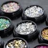 Processamento de liberação de estoque pacote de material para nail art cascalho DIY misto joia de unha com formato especial de celebridade da internet diamante