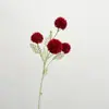 Estilo Nórdico Ins Hogar Vestido Suave Flor de Simulación Diente de León Flor de Boda Bola de Cebolla Cuatro Decoraciones de Hortensia Paisaje