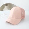 Gorro de Red para Bebé de Jardín de Infancia Gorra de Béisbol con Visera Solar Vintage Americana de Color Sólido Protector Solar Sombrero de Pico de Pato para Niños