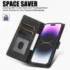 Adecuado para funda de teléfono Apple 18, funda de cuero tipo cartera anticaída para teléfono Samsung S25 EDGE, funda de teléfono Samsung A36