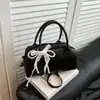 Verão 2025 Nova Bolsa Transversal de Ombro Único Versátil Casual Fashion Feminina Bolsa Boston Versátil