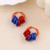 Pendientes de Aro con Diseño Europeo y Americano, Pendientes Coloridos de Acero Inoxidable Dopamina, Pendientes Desmontables de Uso Múltiple, Pendientes para Mujer