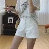 Calça Versátil de Verão! Shorts Jeans Ultrafinos com Stretch em Quatro Direções de Cintura Alta Emagrecedores para Mulheres, Estilo Fino de Verão 2026 Novo Modelo de Calça