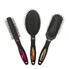 Peine de Cojín de Aire Elástico Lacado Dorado Peine Rizador Peine de Plástico Peine de Peluquería Herramienta de Belleza Peine para Cabello Liso