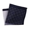 Fabricante Original Em Estoque Lenço de Seda Pequeno Quadrado para Pescoço 23cm Bolso de Terno Masculino Lenço de Seda Poliéster Homens de Negócios