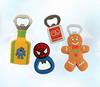 Fabricante Personalizado Dibujos Animados Pvc Pegamento Suave Imanes de Refrigerador Creativos Logotipo Publicitario Abrebotellas Pegatinas Magnéticas