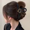 Presilha de Cabelo Dopamina Fofa para Mulheres com Grande Volume de Cabelo, Presilha Tubarão com Design de Seda e Cetim, Presilha Artística de Bolinhas