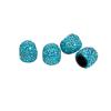 Tapa de válvula de coche creativa con diamantes de imitación, suministros para coche, accesorios decorativos, tapa de núcleo de válvula modificada para neumático, fabricantes mayoristas