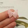 Nuevos accesorios de mariposa tridimensionales de acrílico, pendientes hechos a mano, accesorios para el cabello, horquillas, colgantes, accesorios de bricolaje.