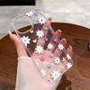 Transfronterizo Nuevo Producto Forma de Corazón Flor Iphone15Promax Funda para Teléfono Móvil Apple 17Pro Pintada Venta al por Mayor Cubierta Protectora