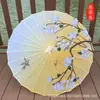 Paraguas de Papel Aceitado Antiguo Impermeable y a Prueba de Sol, Estilo Chino Cheongsam Fotografía Fotografía Pasarela Tela de Seda Artesanía Paraguas Paraguas de Fotografía